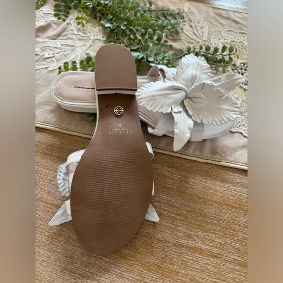 Anthropologie Cecelia New York Lila Slide Sandals Size 8 NWOT $179 - Picture 5 of 9